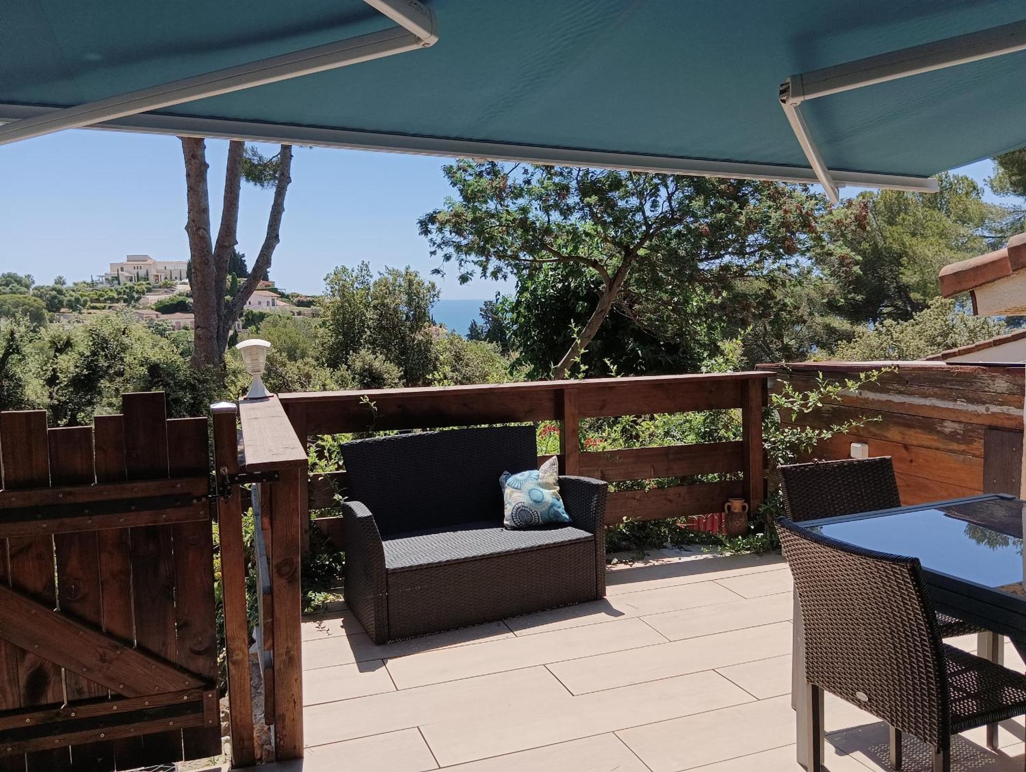 Petite Maison Au Calme - Piscine En Copropriete, Terrasse, Mer, Clim Vallauris Εξωτερικό φωτογραφία